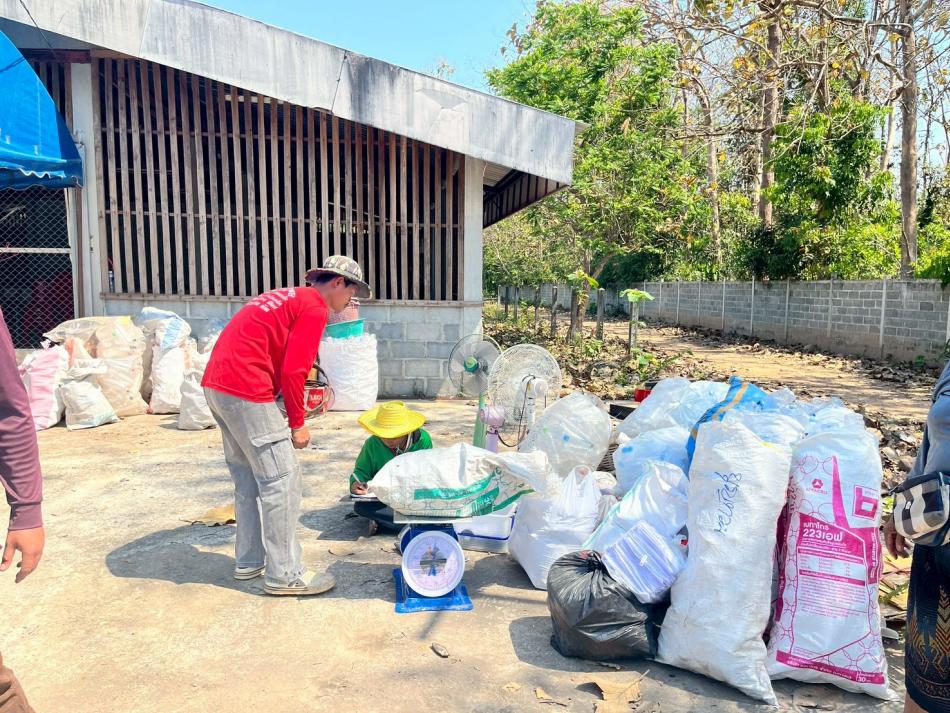 กิจกรรมรับซื้อขยะครั้งที่ 3 / 2569 หมู่ที่ 8-1-6-3-5 และ 9